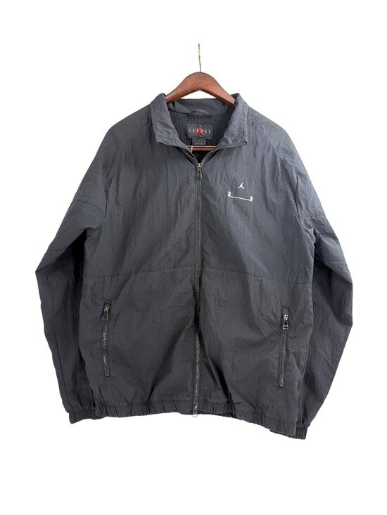 Nike Other - Nike Air Jordan 23 Jacket Zip Engineered Windbreaker Mens Large Ripstop Black